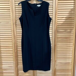Calvin Klein Classic Black Midi Dress